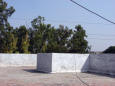 Photo of a boundary wall on a roof