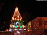 pictures of temple lights decoration